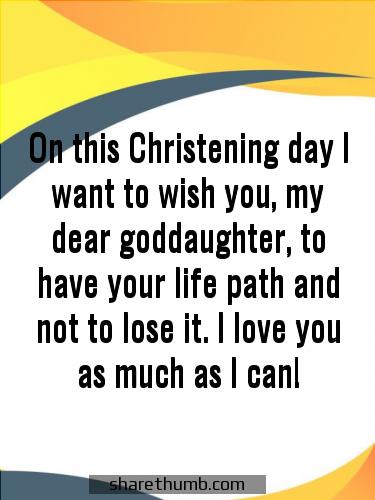 christening message for granddaughter